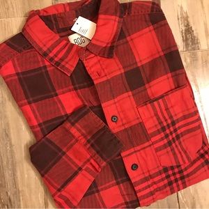 NWT URBAN OUTFITTERS BDG | Unique Buffalo Plaid Fade Flannel Unisex Great Gift M